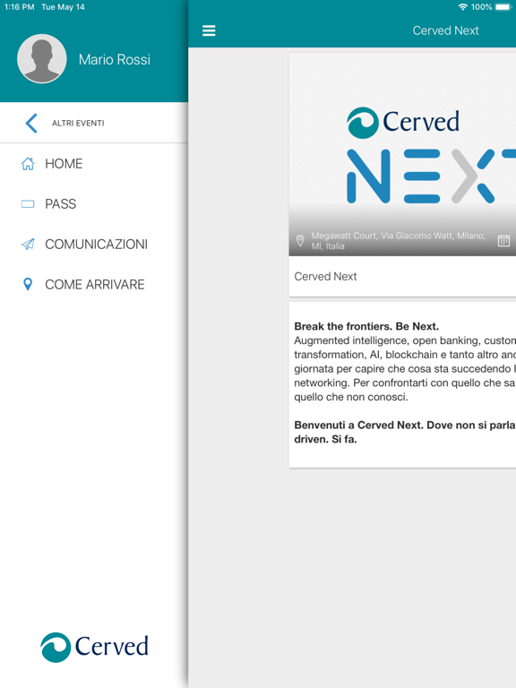 Screenshot #6 pour Cerved Events