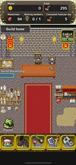 Game screenshot The Strongest Guild apk