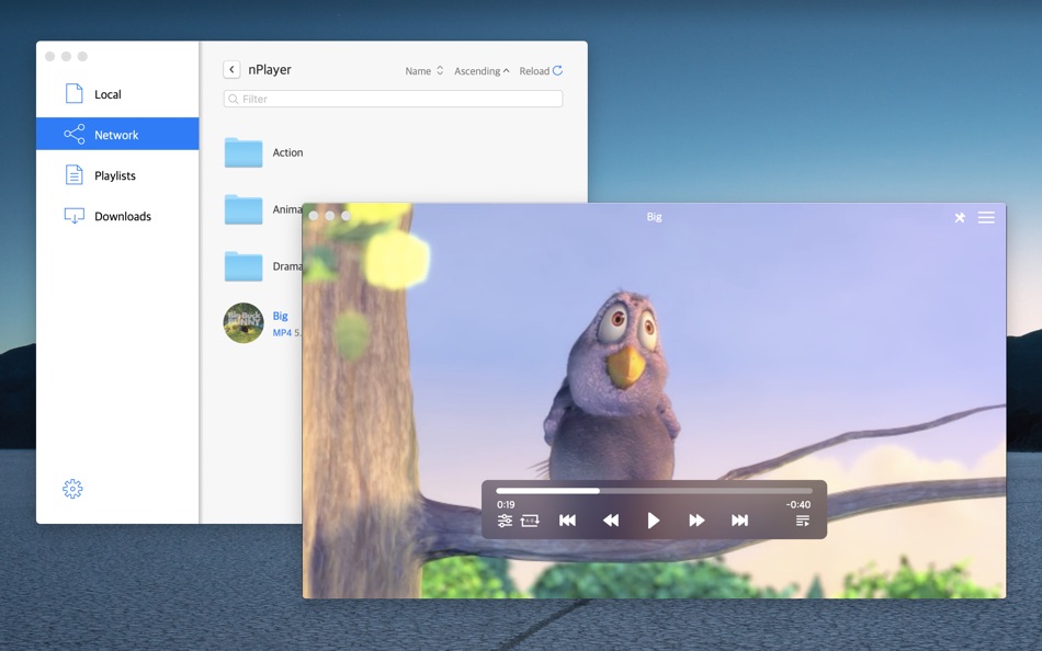 #1. nPlayer (macOS) 由: Newin Inc.