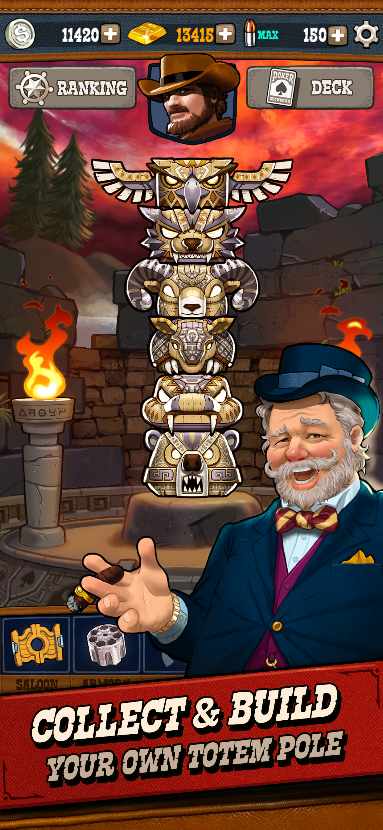 Poker Showdown: Wild West Duel