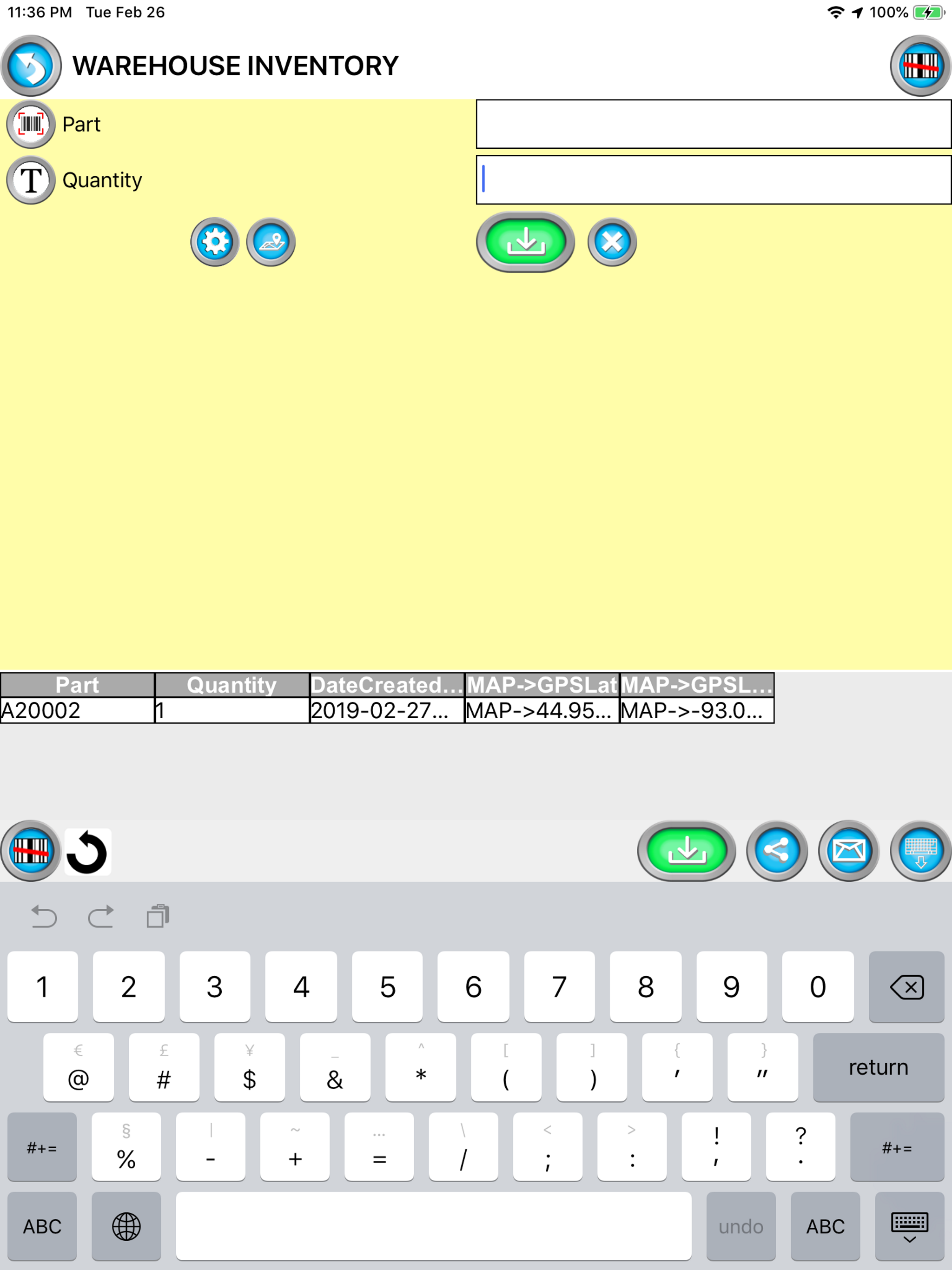 Scan to Spreadsheet