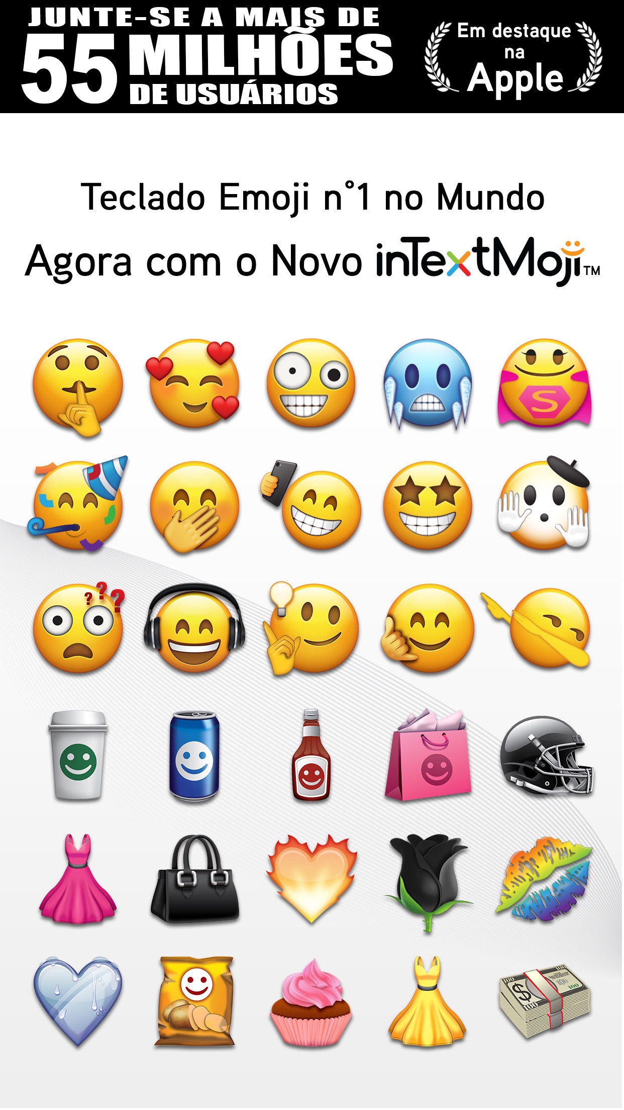 Screenshot do app Emoji>