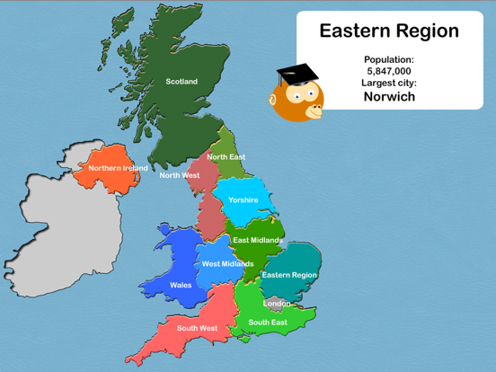United Kingdom Puzzle のスクリーンショット