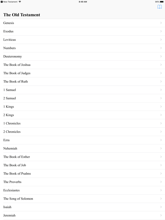 Screenshot #4 pour Old Testament Reader (KJV)