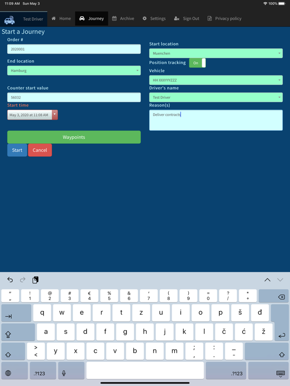 Screenshot #5 pour Travel Monitor