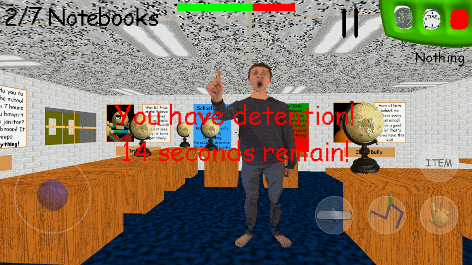 #3. Baldi's Basics Classic (iOS) Podle: Basically Games, LLC