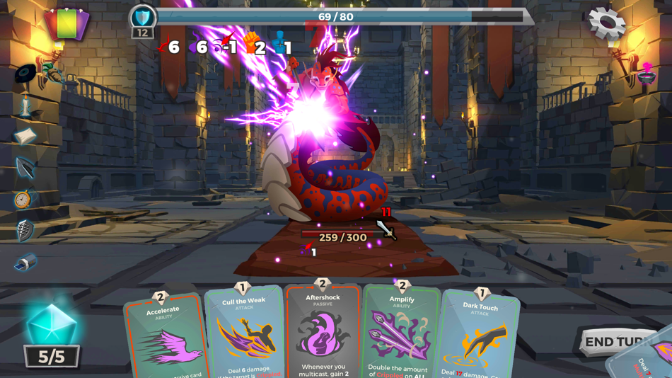 #6. Dungeon Tales : RPG Card Game (iOS) 由: Oguz Tecimer