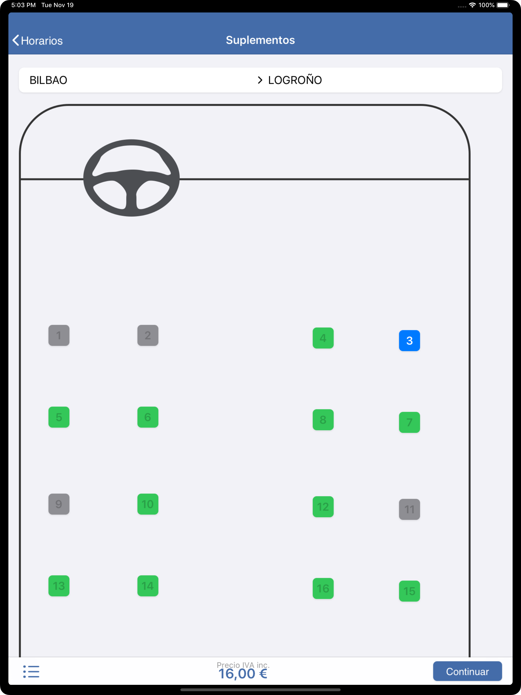 CuadraBus Líneas screenshot 7