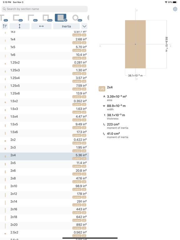 Screenshot #6 pour Sections Transversales