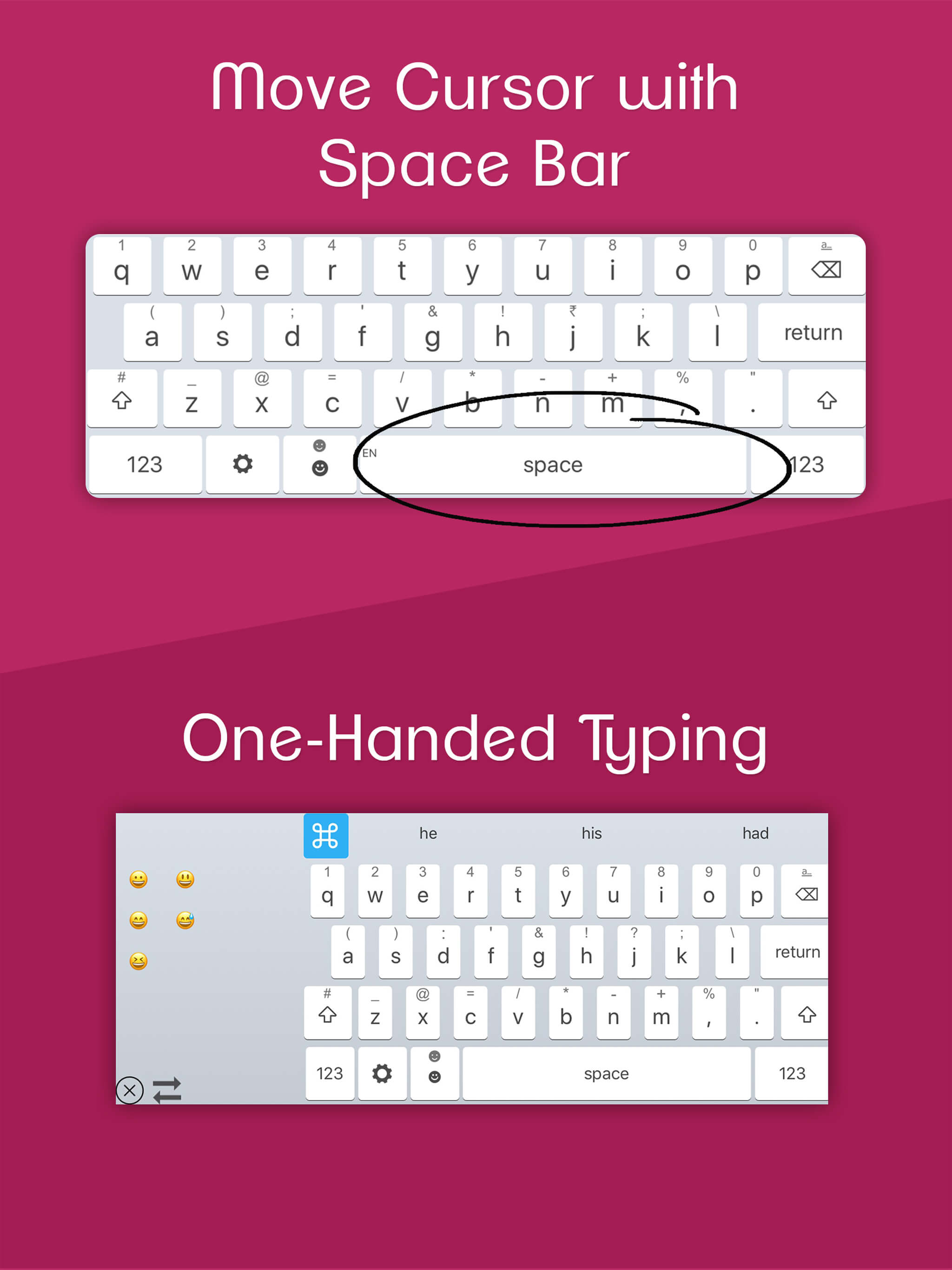 ReBoard Keyboard: Fonts+Themes