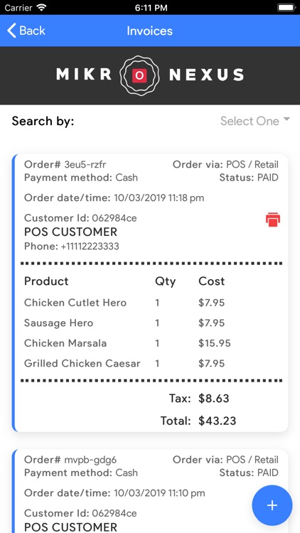 Mikronexus Retail Inventory