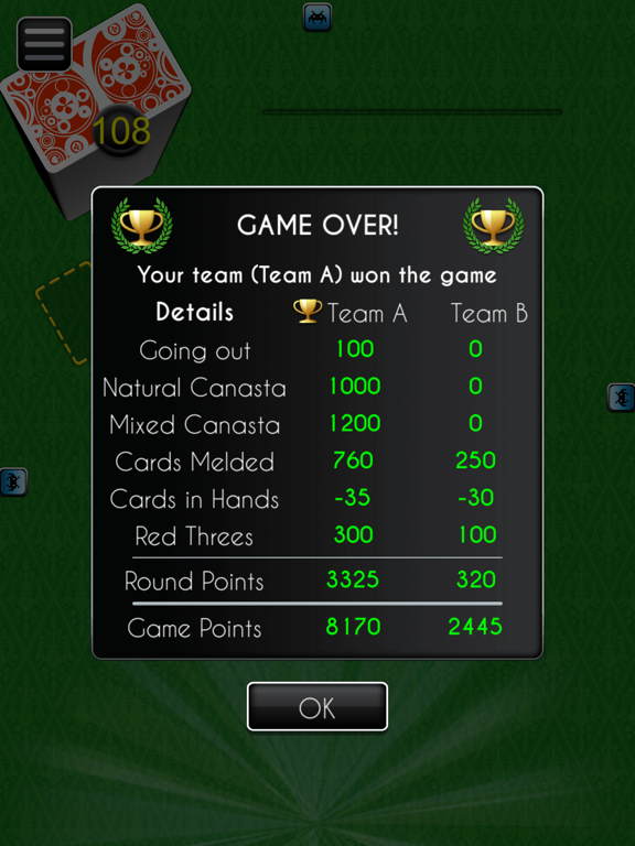 Canasta - The Card Game screenshot 4