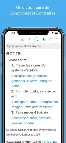 Game screenshot Dictionnaire Français. apk