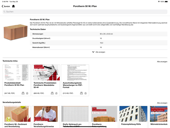 Screenshot #6 pour wienerberger Produktfinder