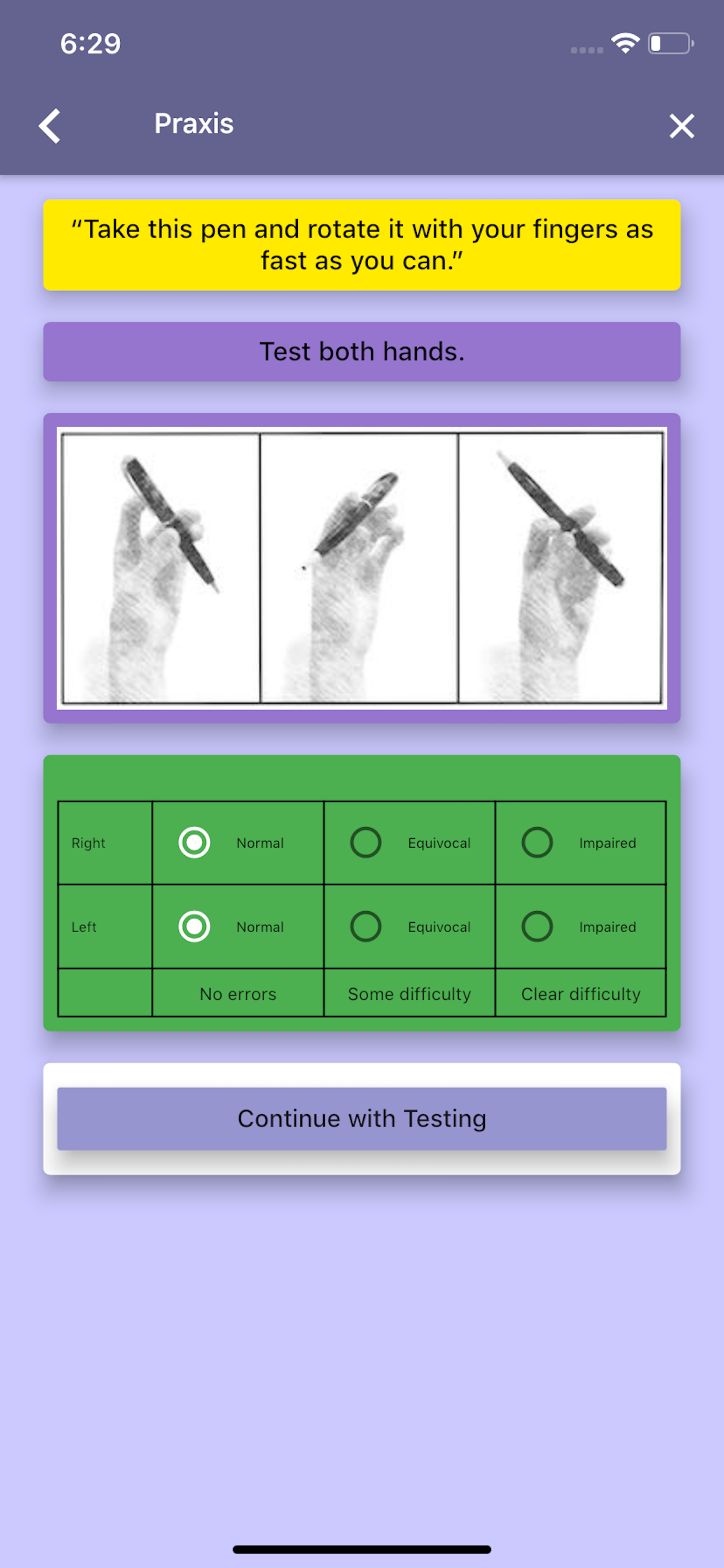 Midland Cognitive Assessment