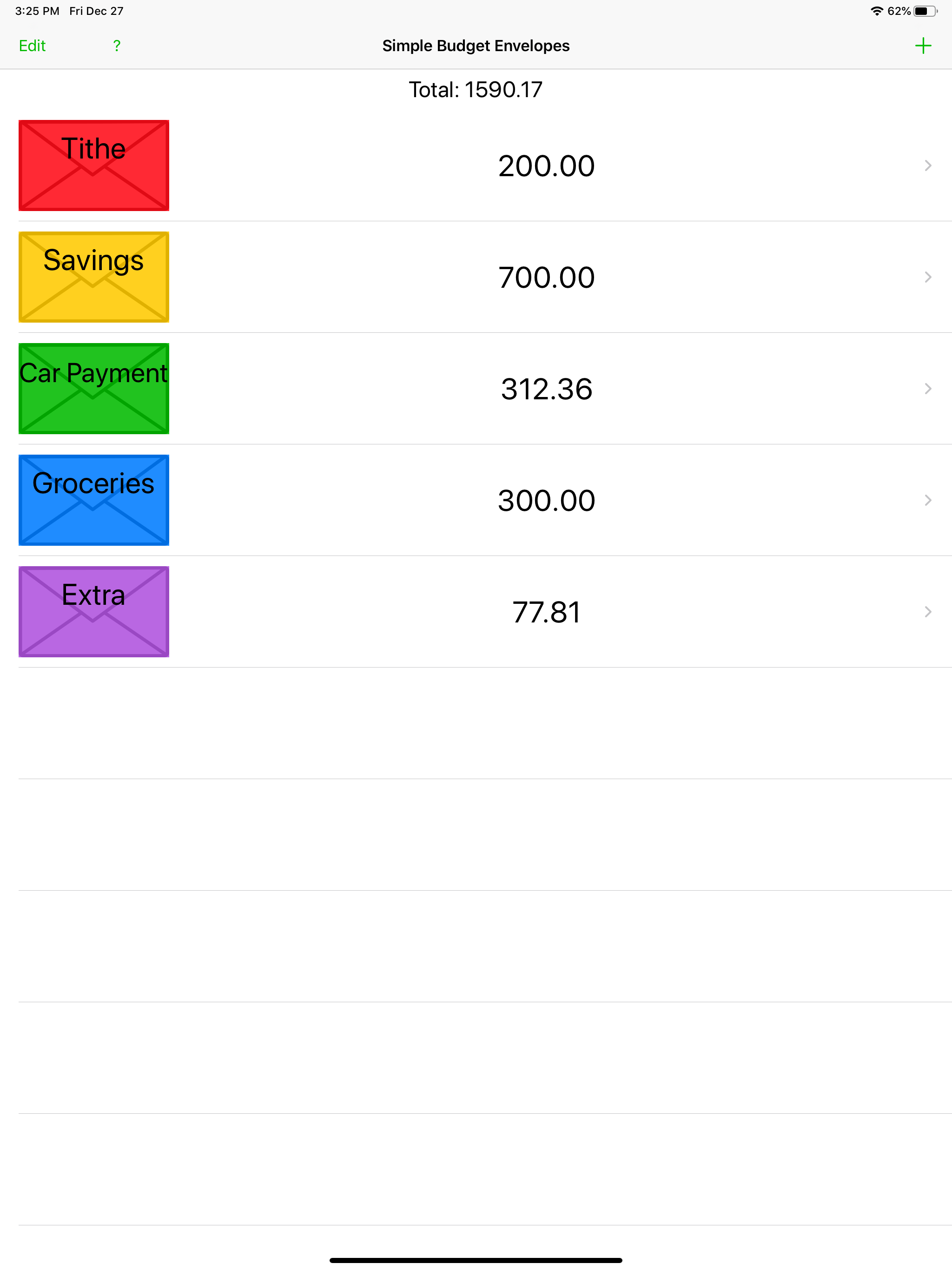 Simple Budget Envelopes screenshot 8