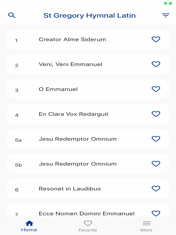 Screenshot #4 pour De Sancto Gregorio Hymnal