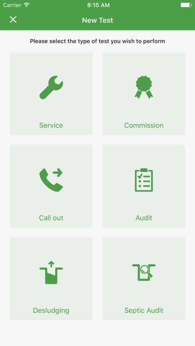 Onsite Management App (OMA) Screenshot