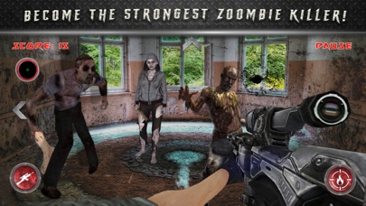 Zombie Shooter AR app screenshot