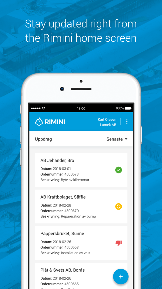 #1. Rimini Risk Management (iOS) 由: Rimini - riskhantering AB
