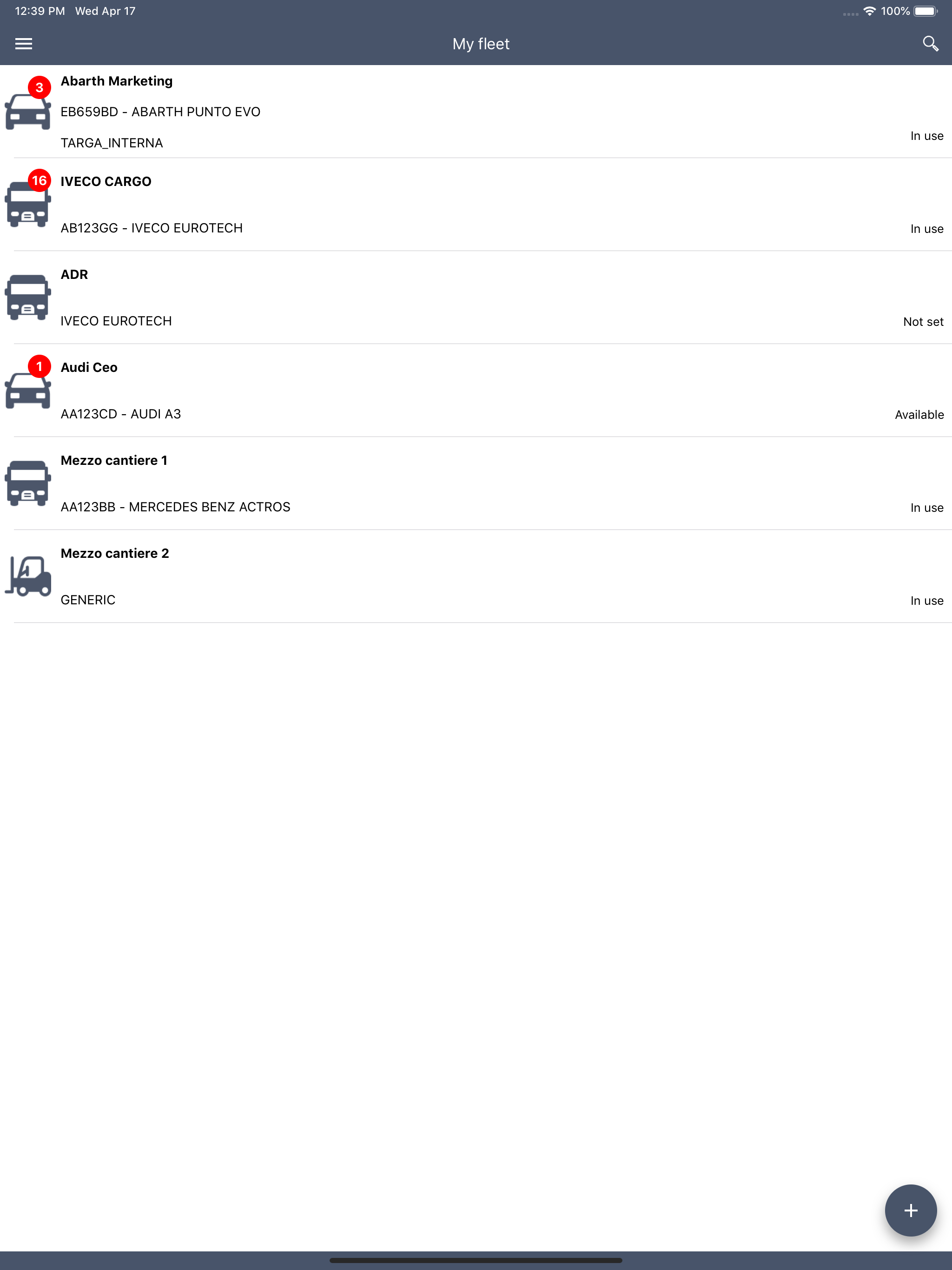 Veicoli - Business screenshot 5