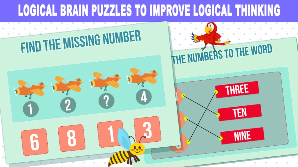 #2. Math, Logic and Word Games (iOS) بواسطة: BHADRIK MEHTA