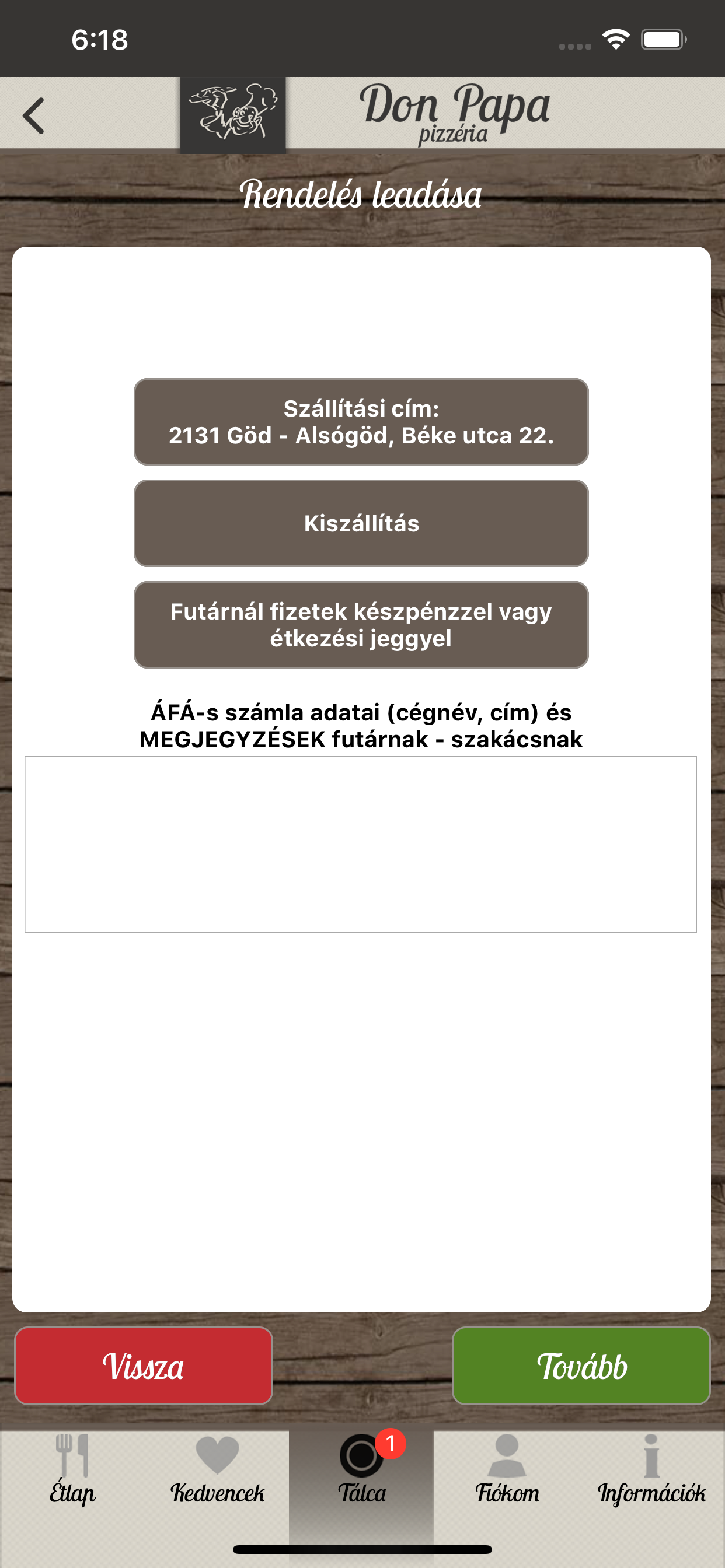 Don Papa Pizzéria és Étterem