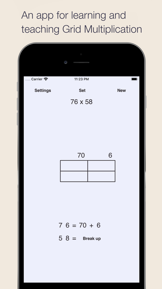 #1. Grid Multiplication (iOS) 由: Esa Helttula