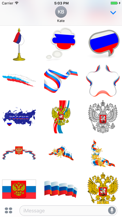 Screenshot #2 pour From Russia with Love Stickers