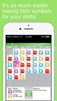 Shift Planning Calendar iphone bilder 1