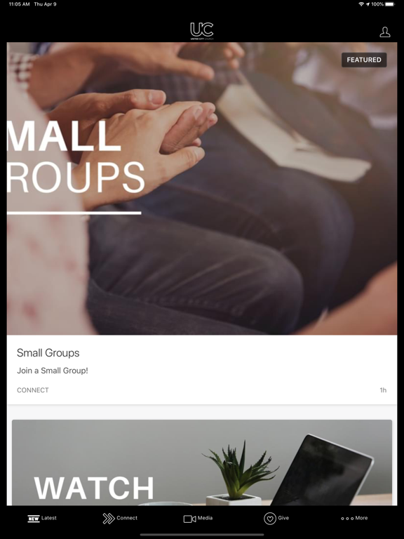 United City Church iPad screenshot 1 - Lifestyle app