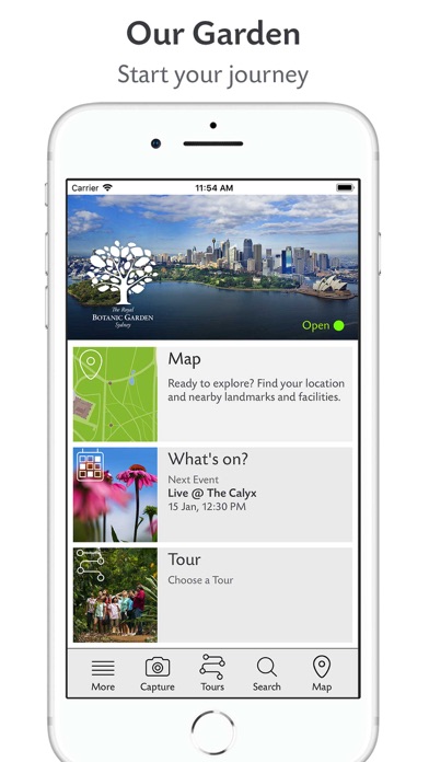 Royal Botanic Garden Sydney Screenshot