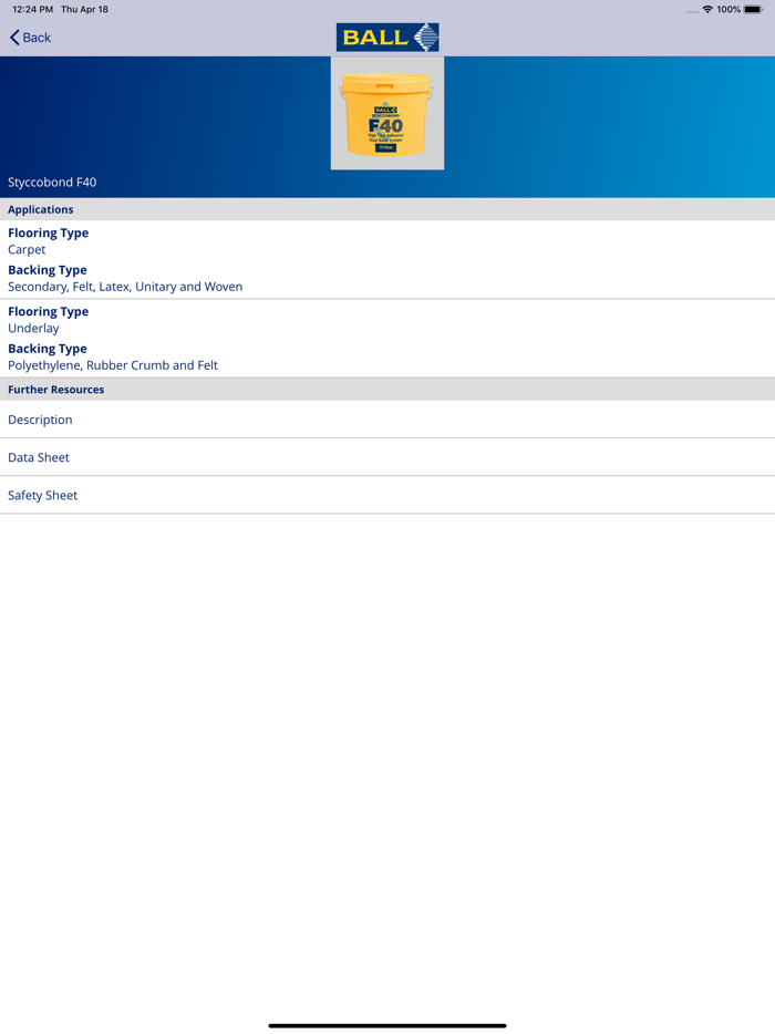 Recommended Adhesives Guide