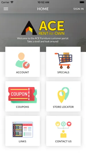 Ace RTO Customer Portal screenshot 1