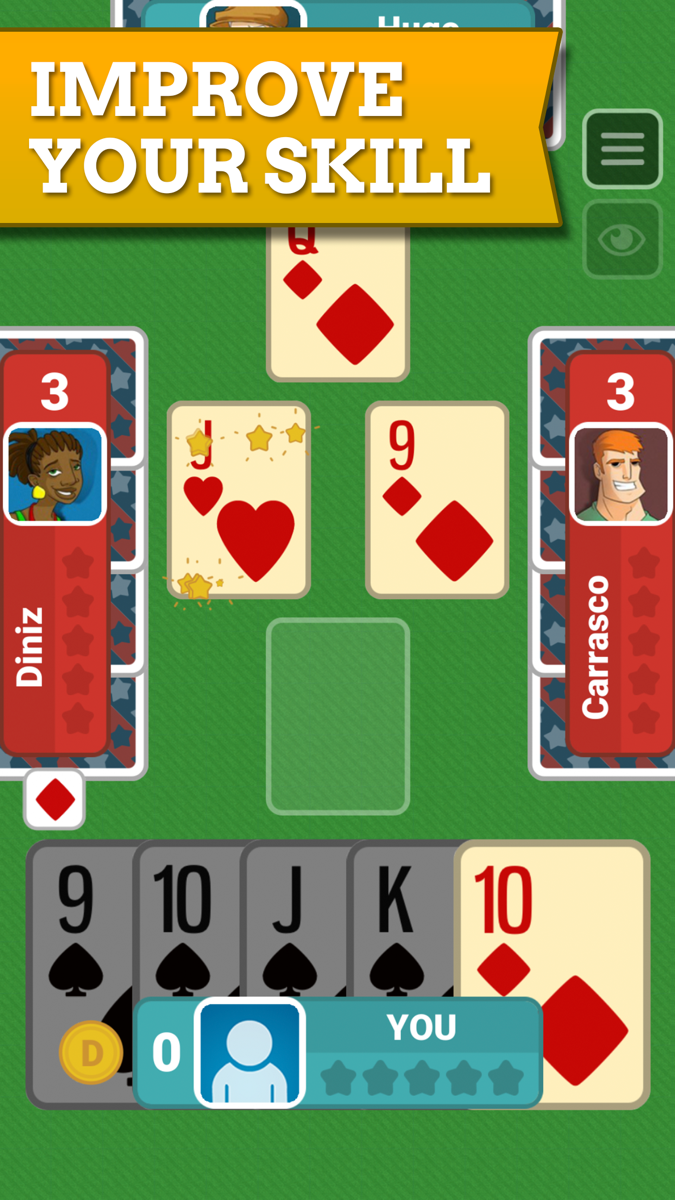 Euchre: Classic Card Game official gameplay screenshot 6