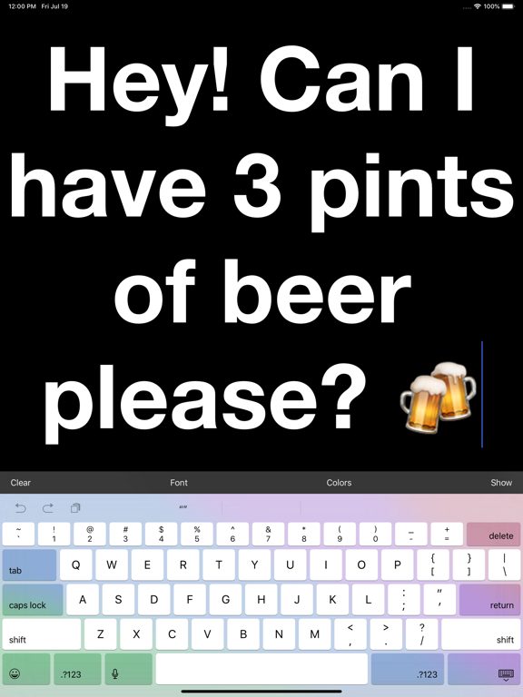 Screenshot #5 pour Large Text