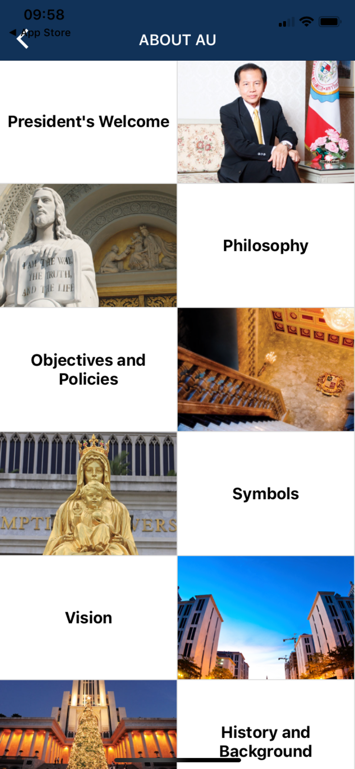 AU Graduate Studies screenshot 3