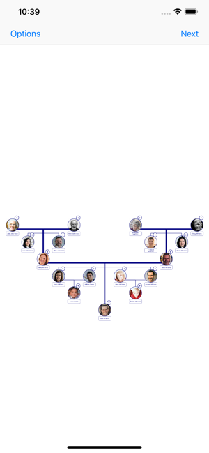 Zrzut ekranu ze zdjęciem drzewa genealogicznego