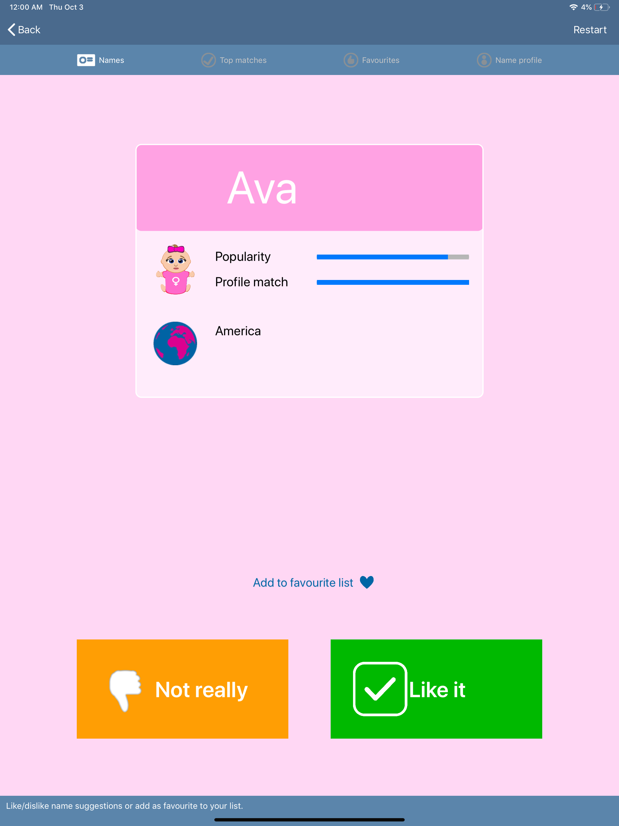 Baby Name Genie