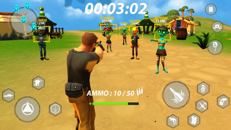 Gun Shooting Combat Arena