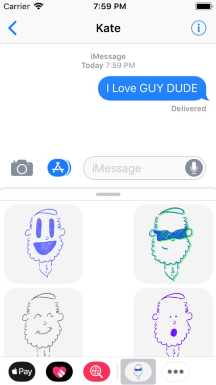 Guy Dude Sticker Pack screenshot-4