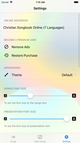 English Christian Songs screenshot