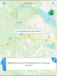 rest areas with restrooms usa iPad Captures Décran 3
