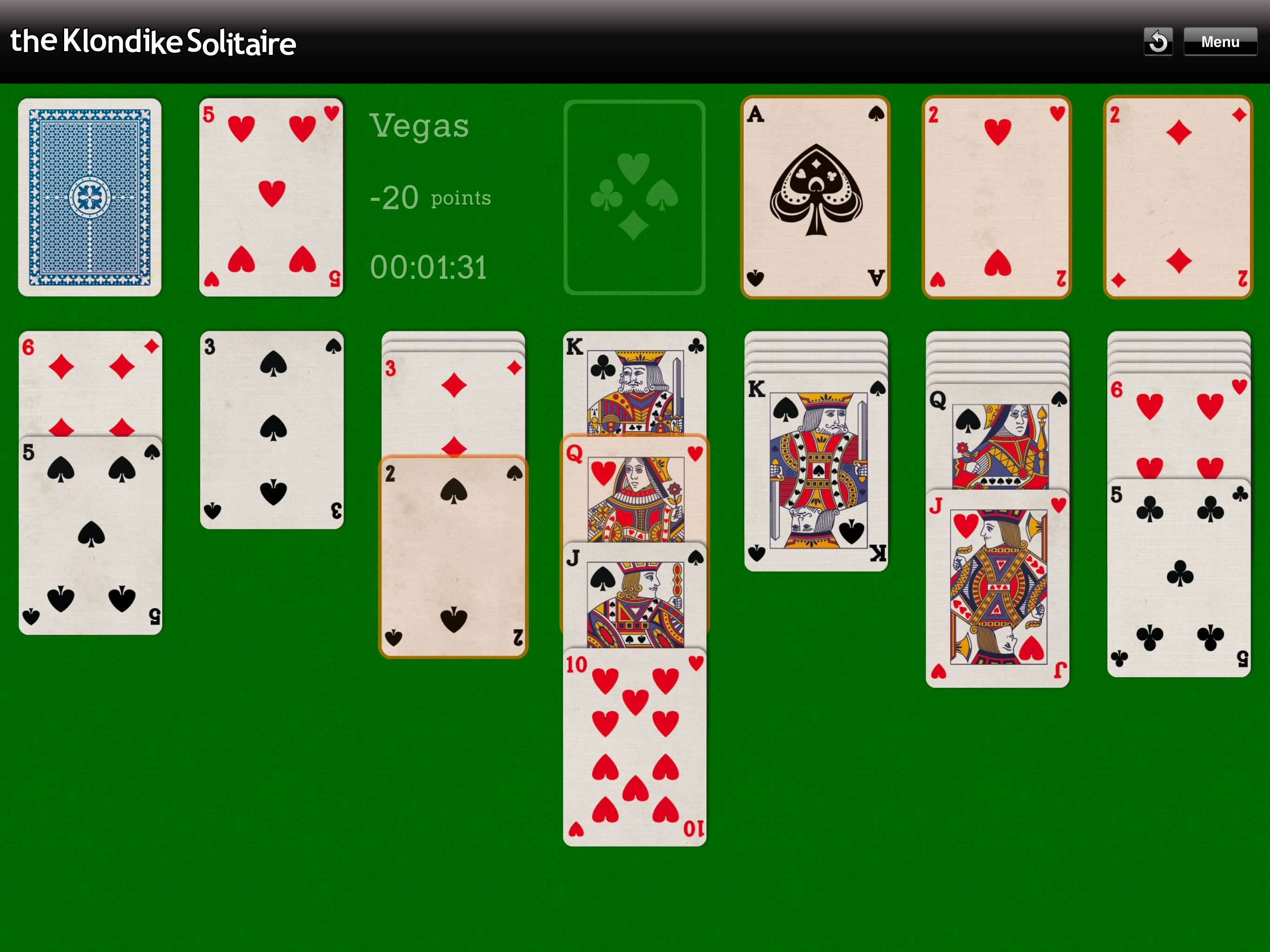 The Klondike Solitaire