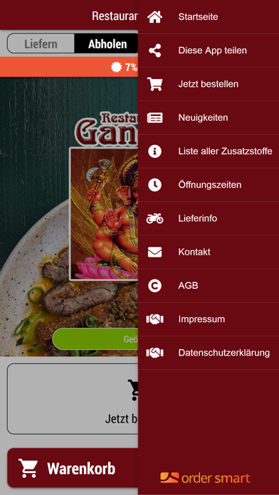 Screenshot #3 pour Restaurant Ganesha