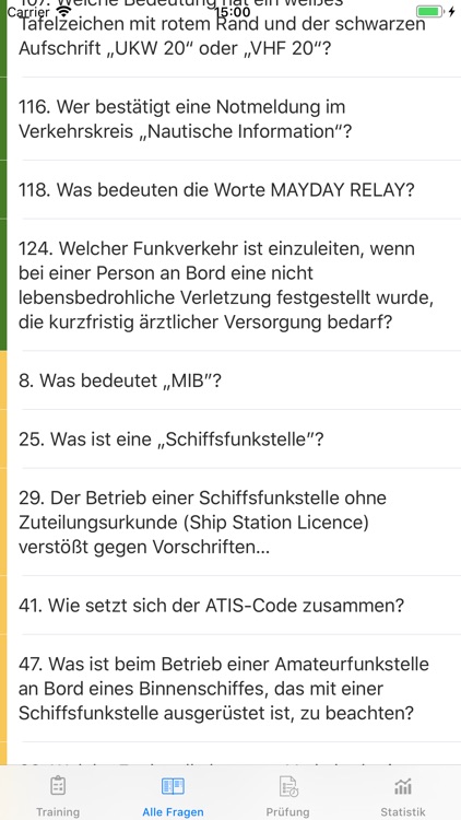 UBI Funkprüfung Fragenkatalog