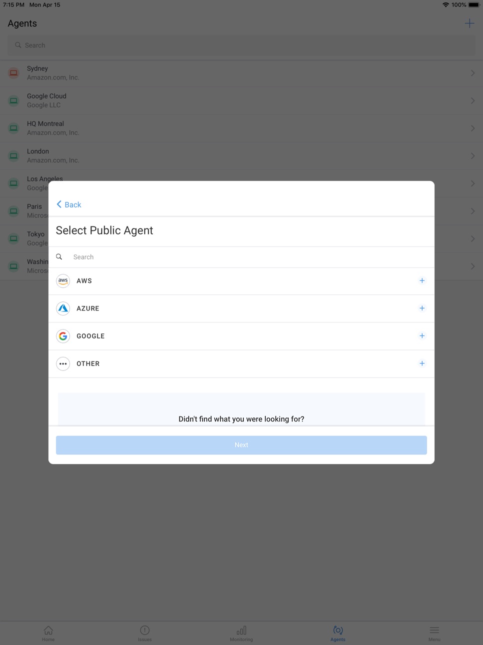 iPad screenshot