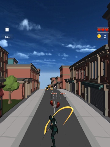 Ninja Runner Go Fruit Cutter screenshot 3