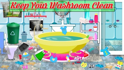 Screenshot #2 pour Girl Messy Home Clean Up Games