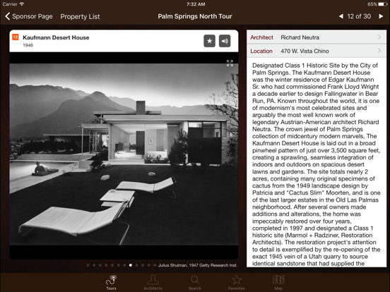 Screenshot #5 pour Palm Springs Modernism Tour